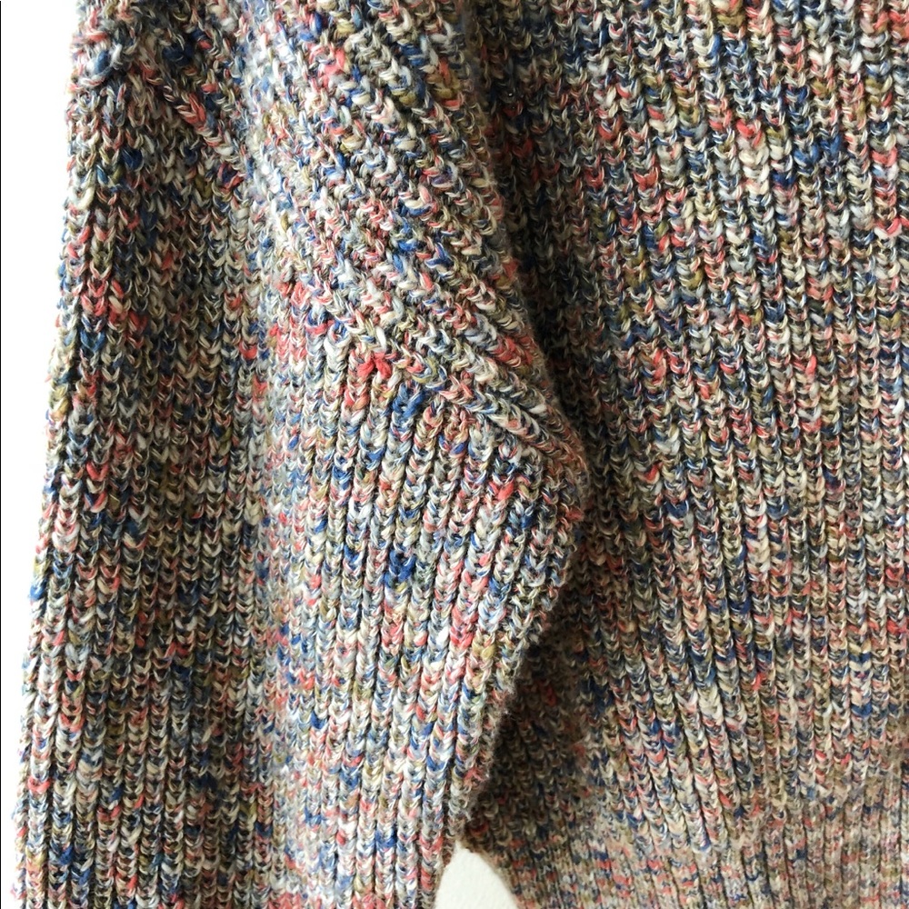 Steven Alan mixed color crop sweater. - Picture 6 of 7